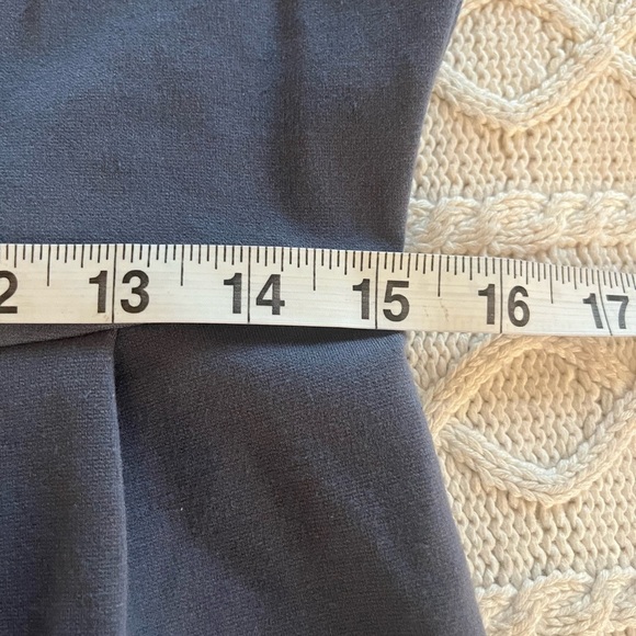 Banana Republic Smoky Blue Stretchy Dress Mid Length Women’s Size 8 - Picture 12 of 16